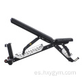 Accesorios de gimnasio ajustables Decline Bench Fitness Bench